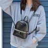 women's leather backpack