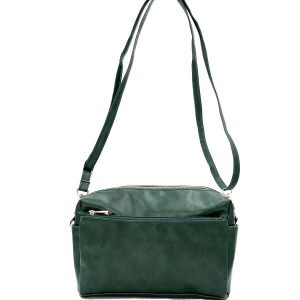 green women's shoulder bag