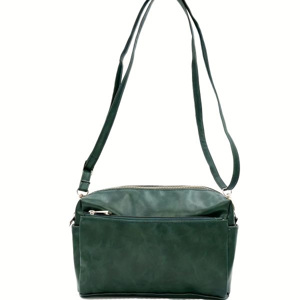 green women's shoulder bag